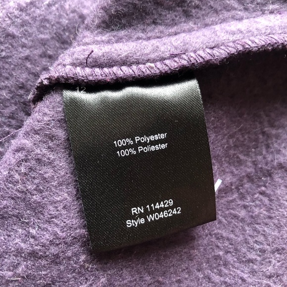 Dark purple tie waist trench coat jacket - Picture 6 of 8